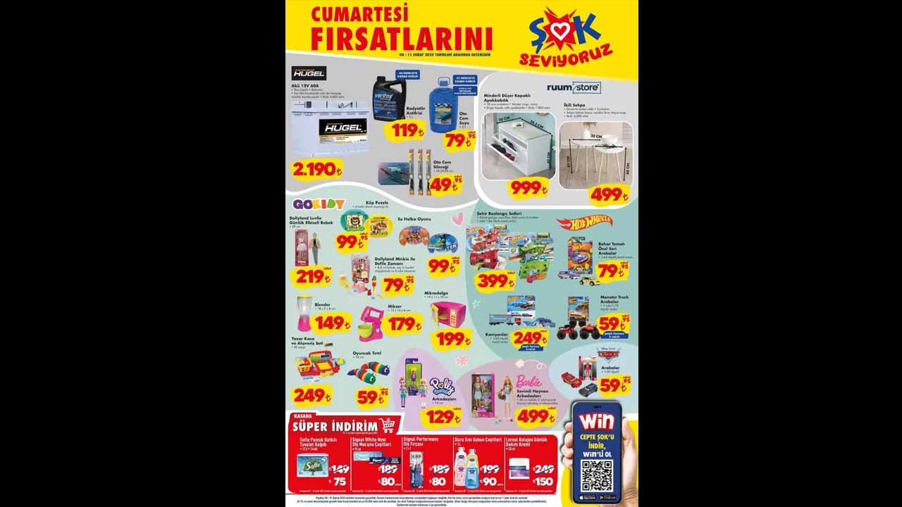 Foto - Fırsatlar zincirinde neler var neler! Şok 11 Şubat 2025 katalog 