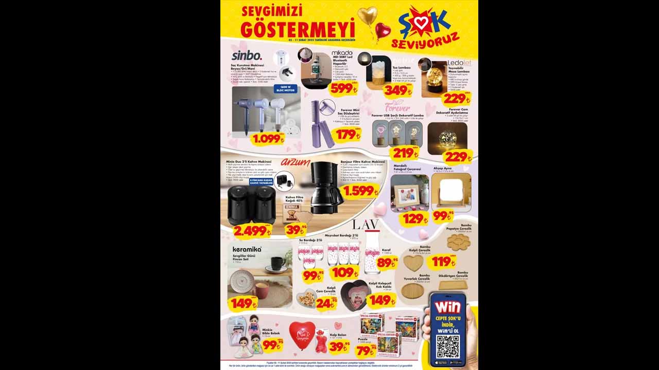 Foto - Fırsatlar zincirinde neler var neler! Şok 11 Şubat 2025 katalog 