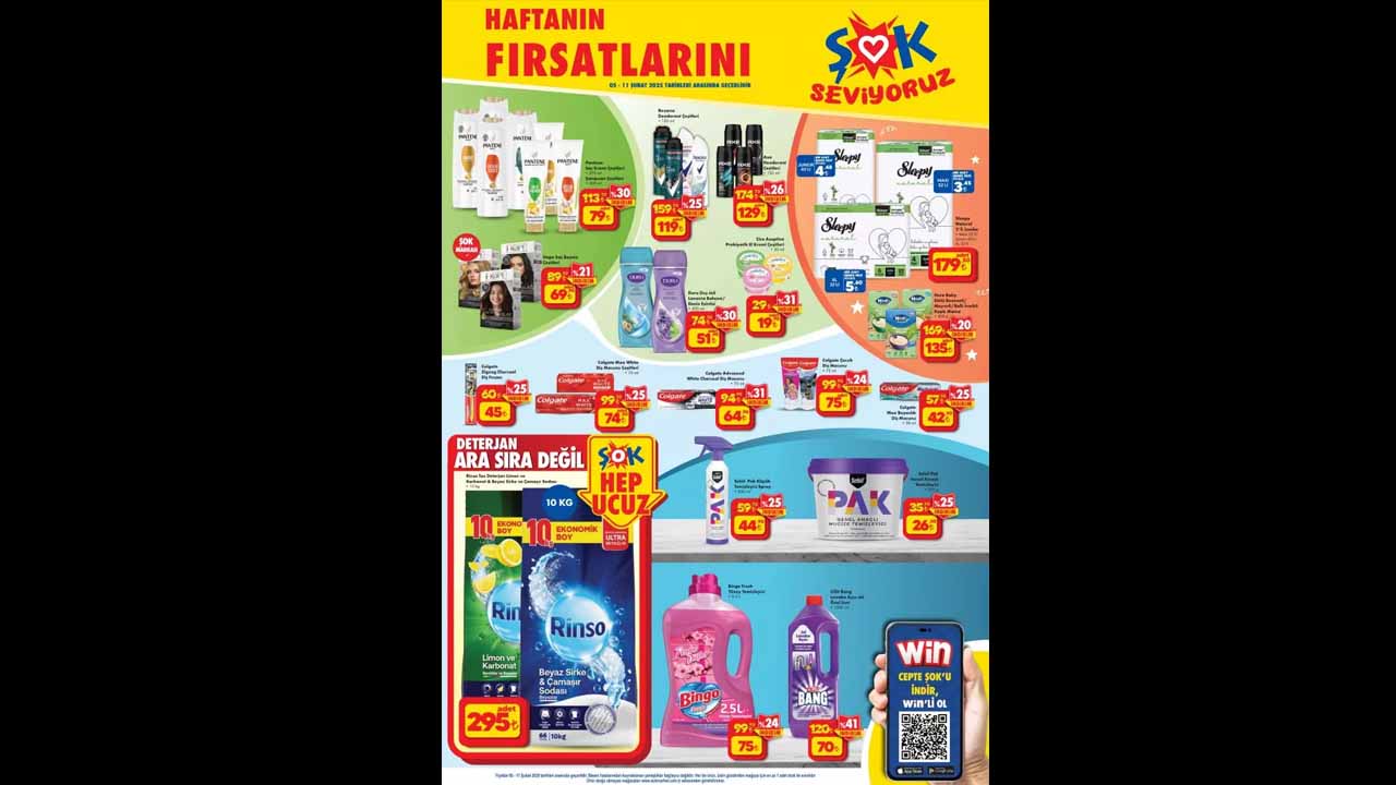 Foto - Fırsatlar zincirinde neler var neler! Şok 11 Şubat 2025 katalog 