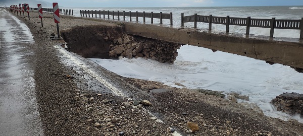 Foto - Fırtına sebebiyle eğitime ara! 