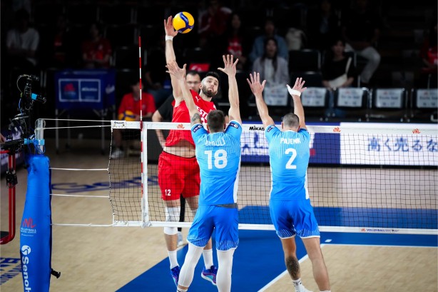 Foto - FIVB Voleybol Milletler Ligi: Slovenya: 3 - Türkiye: 0