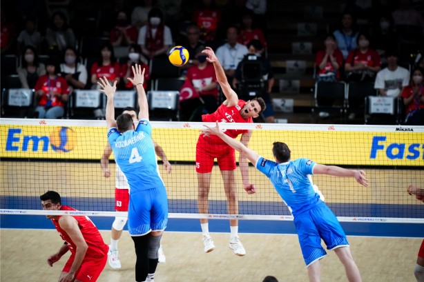 Foto - FIVB Voleybol Milletler Ligi: Slovenya: 3 - Türkiye: 0
