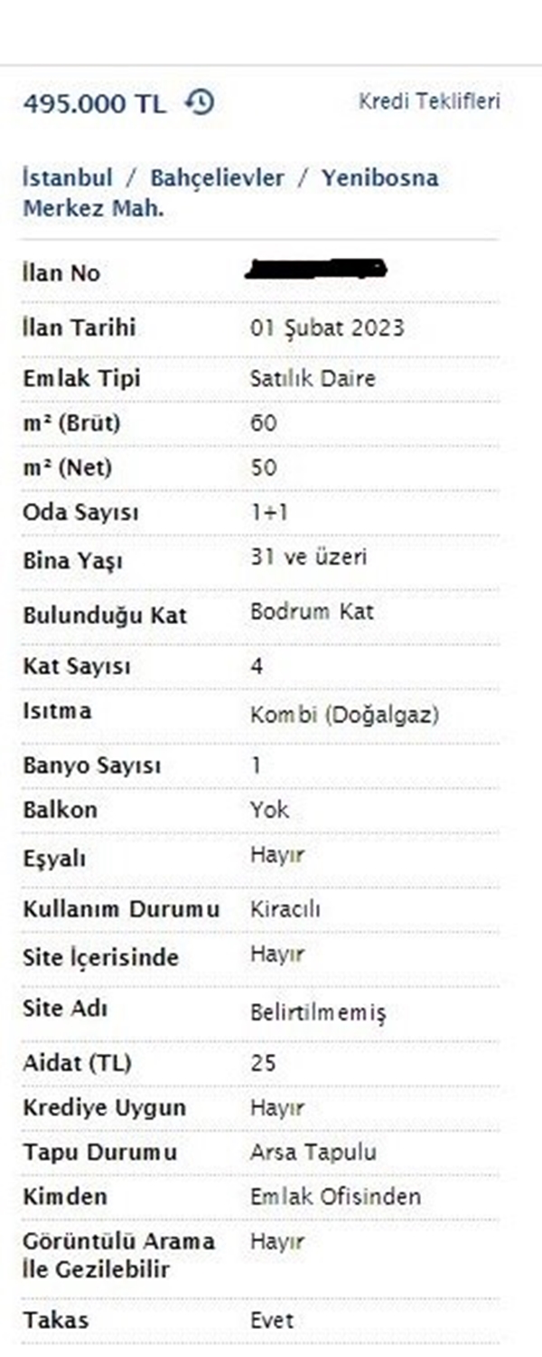 Foto - Fiyatları görenler donup kalıyor: İstanbul'da ev fiyatına adeta mezar