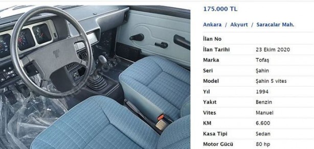 Foto - Fiyatları görenler şoke oldu! 20 yaşında büyük araçlar...