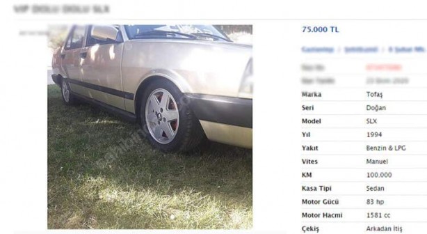 Foto - Fiyatları görenler şoke oldu! 20 yaşında büyük araçlar...