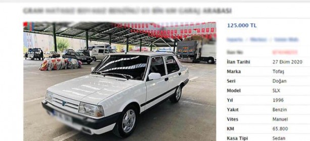 Foto - Fiyatları görenler şoke oldu! 20 yaşında büyük araçlar...