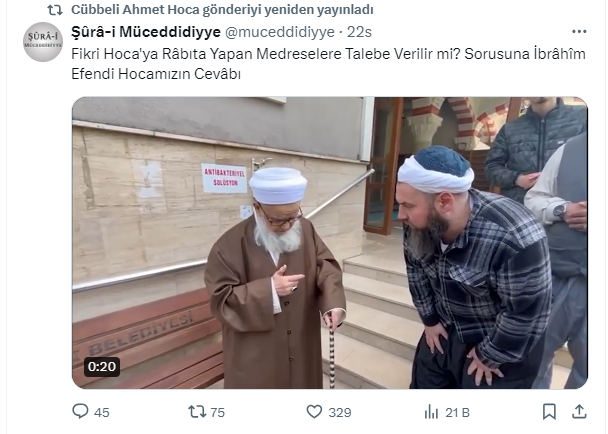 Foto - Türkiye'de yeni bir cemaat kuruldu! Cübbeli Ahmet Hoca ismini de açıkladı