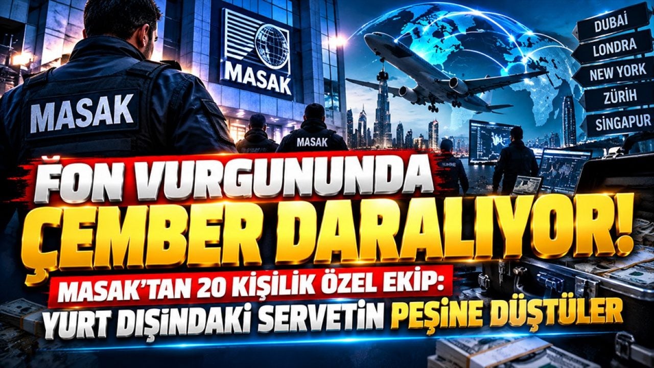 Fon vurgununda çember daralıyor! MASAK’tan 20 kişilik özel ekip: Yurt dışındaki servetin peşine düştüler