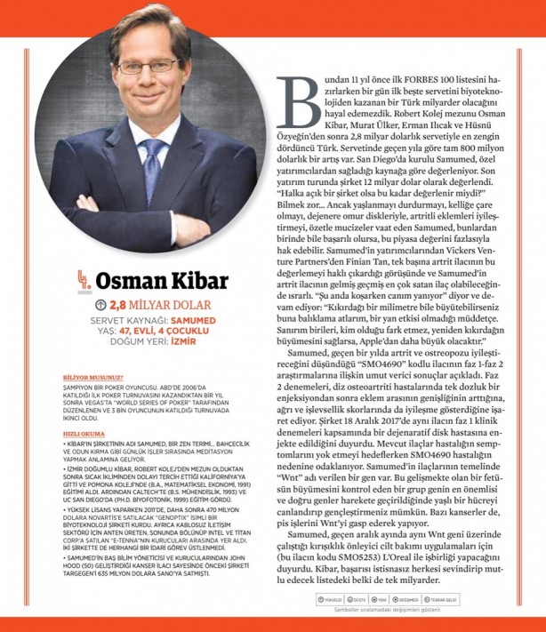 Foto - Forbes Zenginler Listesi 2018 (En zengin Türkler)