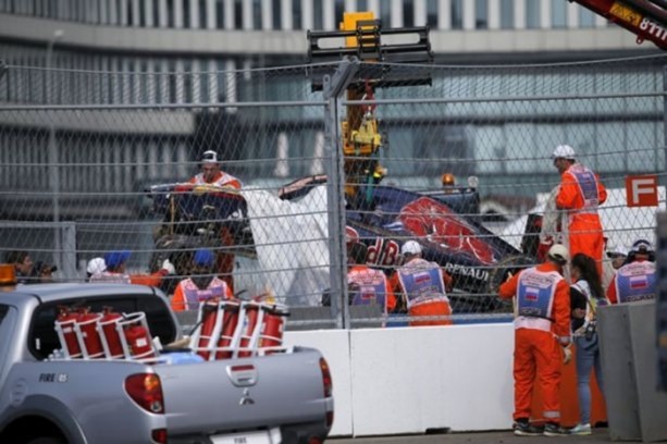 Formula 1'de feci kaza! 