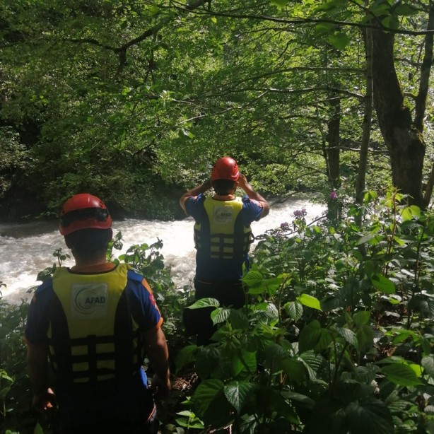 Fotoğraf çektiren turist dereye düşmüştü! Ekipler aramaya devam ediyor
