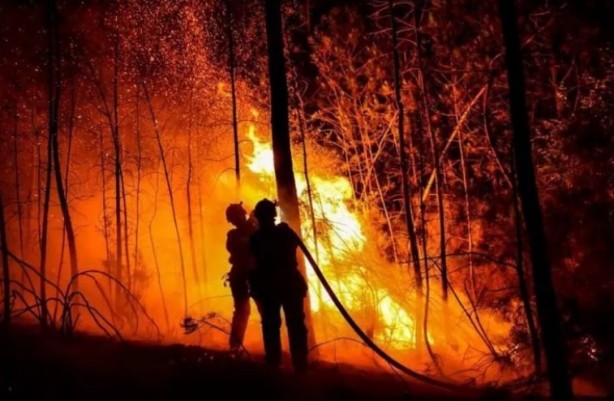 Foto - Fransa cayır cayır yanıyor! Yangın günlerdir söndürülemiyor