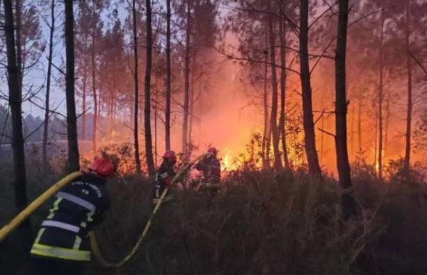 Foto - Fransa cayır cayır yanıyor! Yangın günlerdir söndürülemiyor