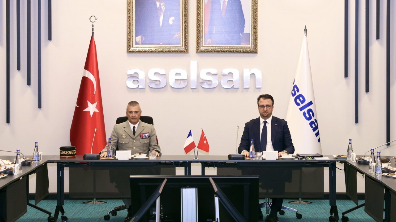 Foto - Fransa Genelkurmay Başkanı ASELSAN’daki çalışmaları yerinde inceledi
