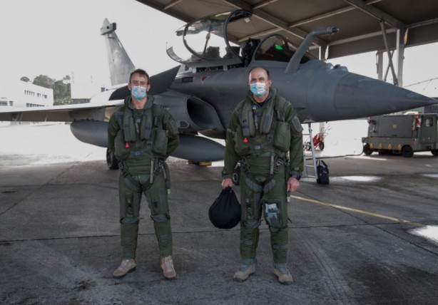 Foto - Fransa ile Yunanistan, hamlelerini hızlandırdı! Türkiye'ye karşı gözdağı vermeye çalıştılar