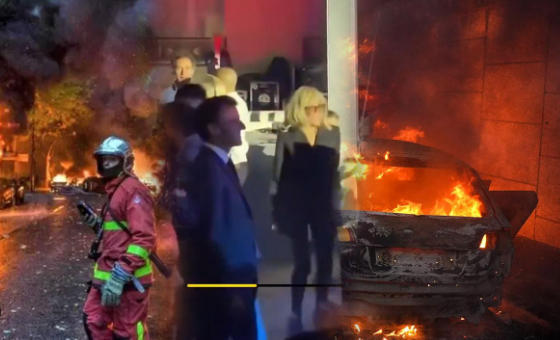 Fransa'da olaylar büyüyor! Başbakan kriz merkezinde Marsilya yanıyor