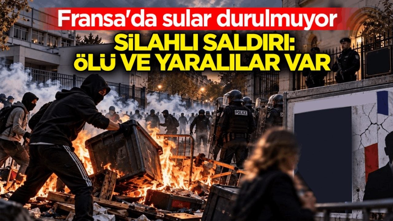 Fransa'da sular durulmuyor! Silahlı saldırı: ölü ve yaralılar var 