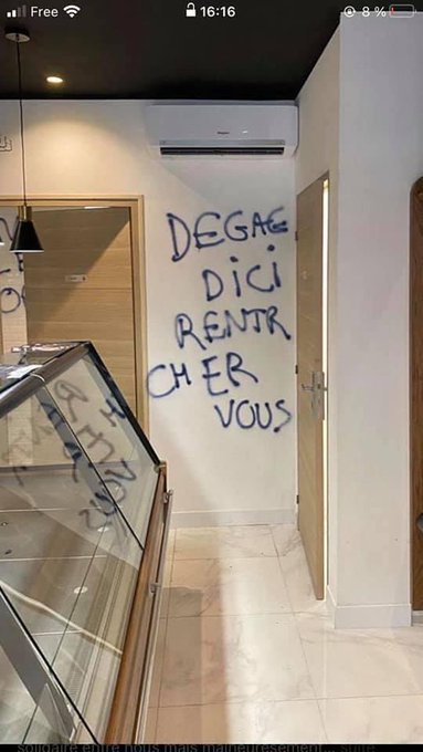 Foto - Fransa'da Türklere alçak saldırı! Polis gelmedi