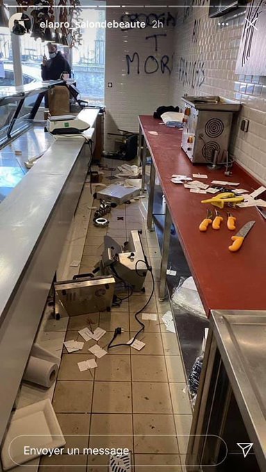 Foto - Fransa'da Türklere alçak saldırı! Polis gelmedi