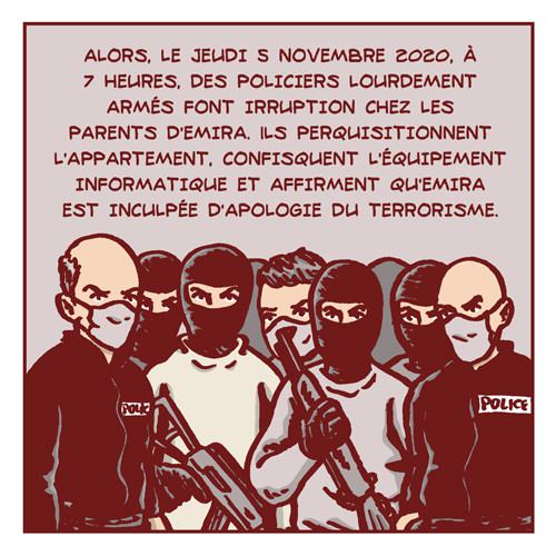 Foto - Fransız yazar 10 yaşındaki çocuklara zulmeden 'Macron utancını' çizdi