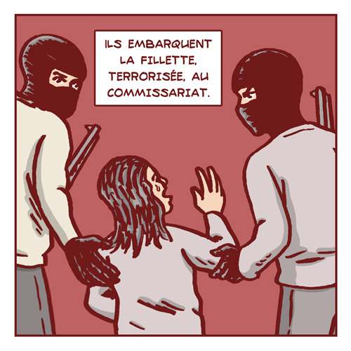 Foto - Fransız yazar 10 yaşındaki çocuklara zulmeden 'Macron utancını' çizdi