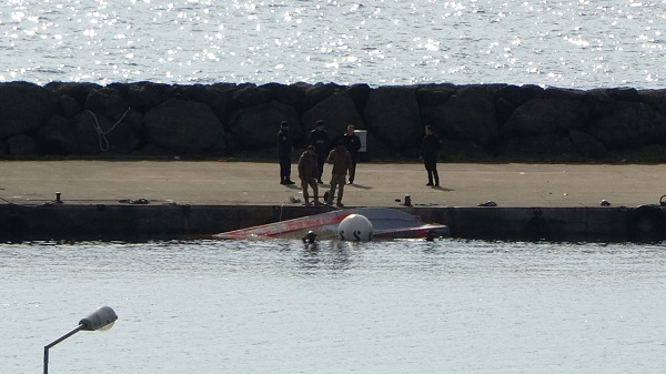 Foto - Fünye ile patlatıldı! Trabzon açıklarında sıcak dakikalar