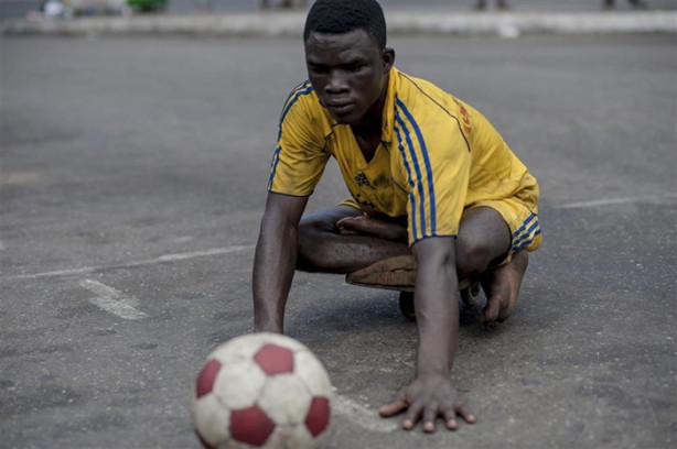 Foto - Futbol aşkları engel tanımıyor