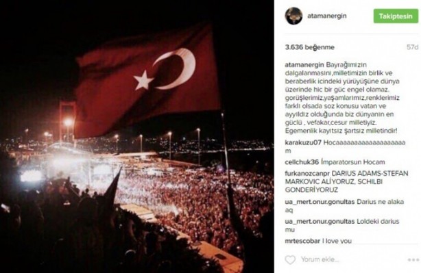 Foto - Futbol dünyası darbeye karşı durdu