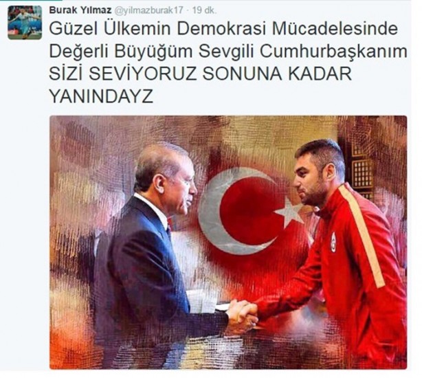 Foto - Futbol dünyası darbeye karşı durdu