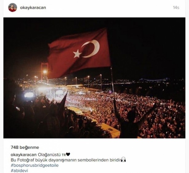 Foto - Futbol dünyası darbeye karşı durdu