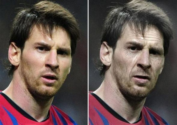 Foto - Futbolcular yaşlanınca böyle gözükecek!