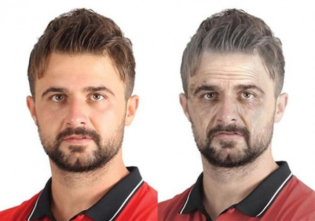 Foto - Futbolcular yaşlanınca böyle gözükecek!