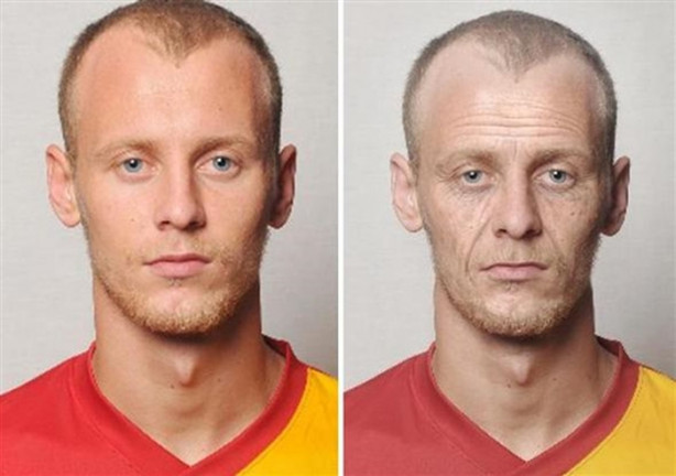 Foto - Futbolcular yaşlanınca böyle gözükecek!