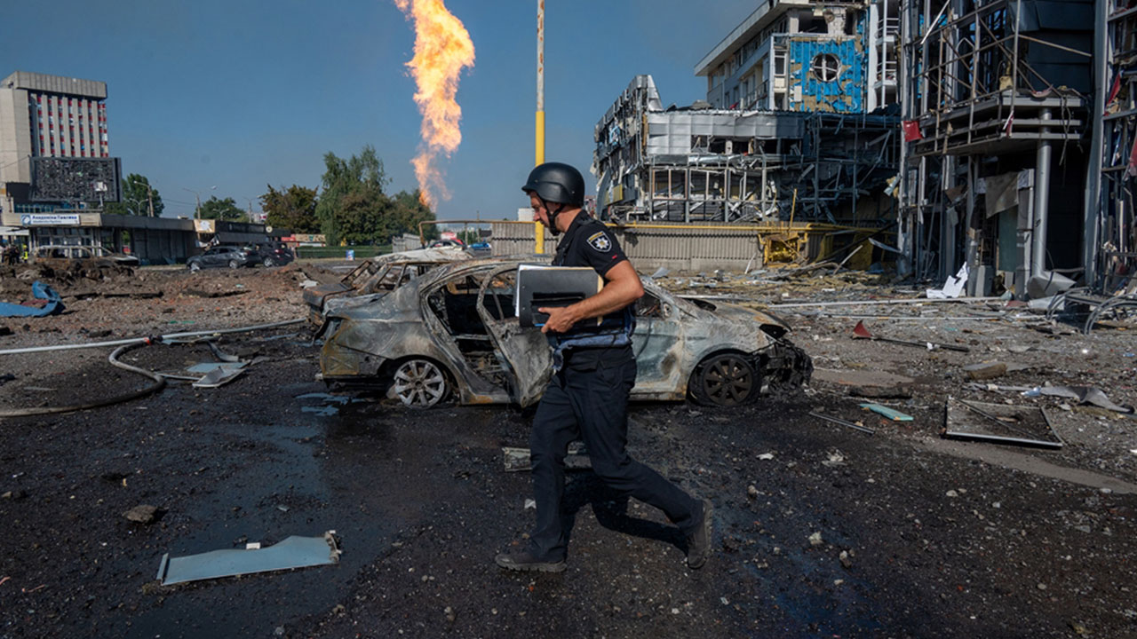 Foto - Füze ve İDA üretimi yapılıyordu! Savunma sanayii tesisi İHA ile vuruldu: Kayıp çok büyük