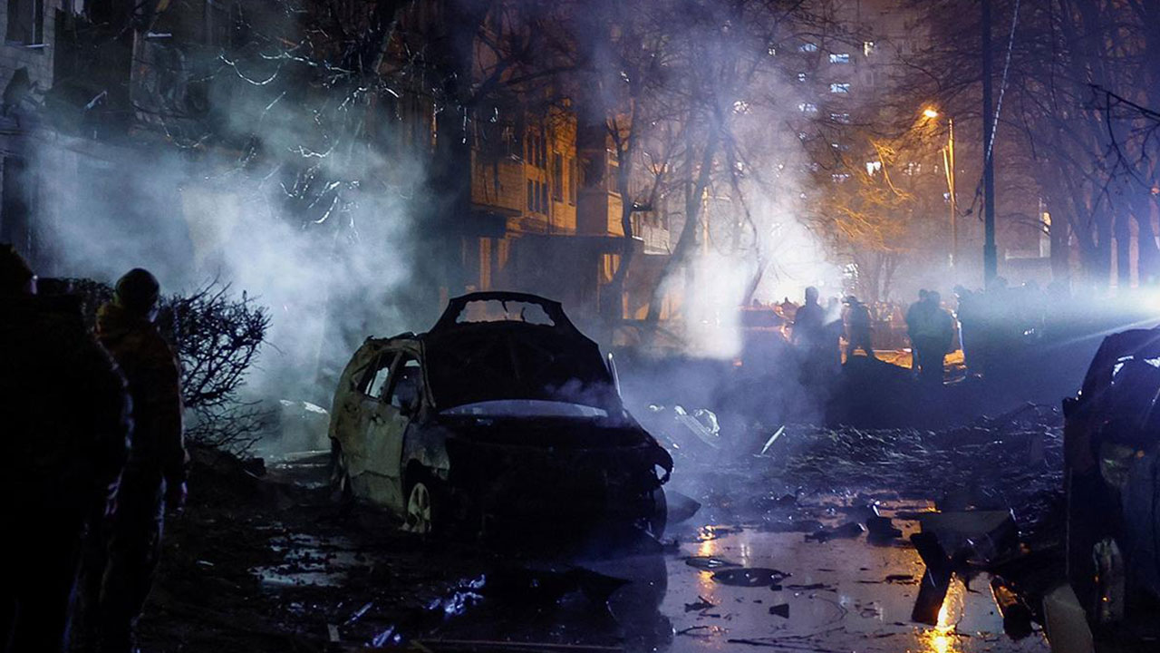 Foto - Beklenmedik saldırı: Füzeler enerji tesislerini vurdu