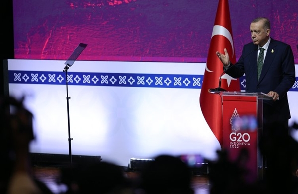 Foto - G20 Liderler Zirvesi'nde ayar vermişti... Başkan Erdoğan'ın sözleri Yunanistan'ı salladı