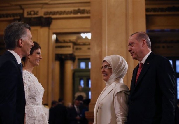 Foto - G20 yemeğinde Reis-i Cumhur Erdoğan için özel garson vardı