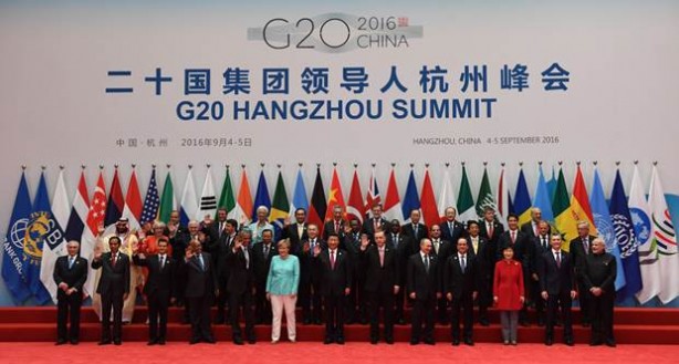 G20'de dikkat çeken görüntü