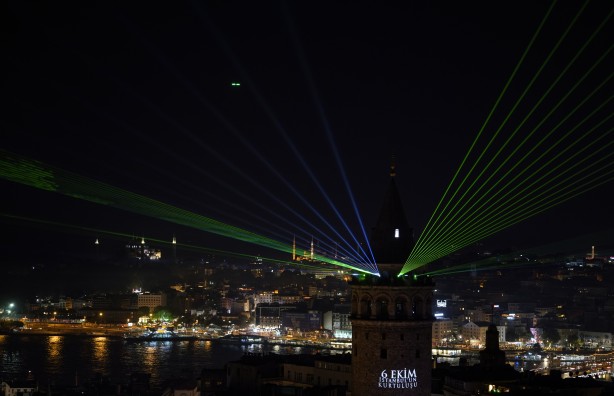 Foto - Galata Kulesi böyle açıldı! Muhteşem görüntüler