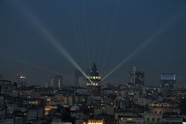 Foto - Galata Kulesi böyle açıldı! Muhteşem görüntüler