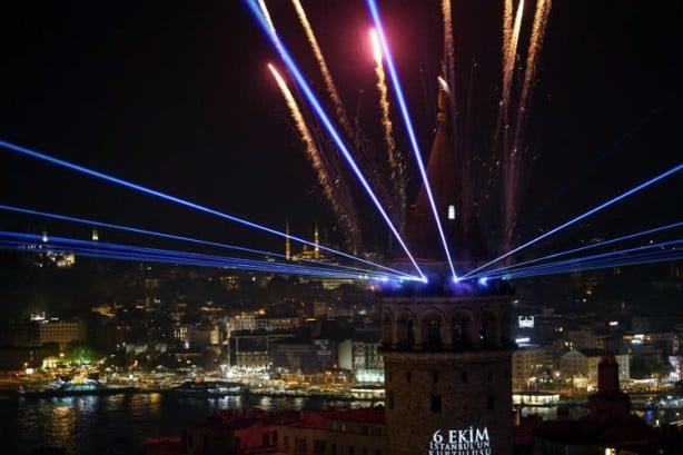 Foto - Galata Kulesi böyle açıldı! Muhteşem görüntüler
