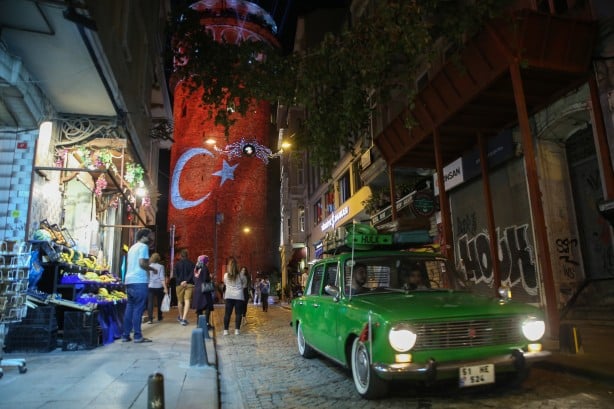 Foto - Galata Kulesi böyle açıldı! Muhteşem görüntüler