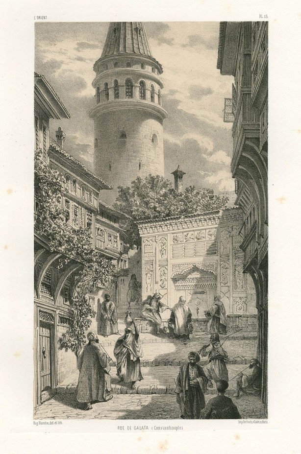 Foto - Galata Kulesi eskiden böyle görünüyordu! 