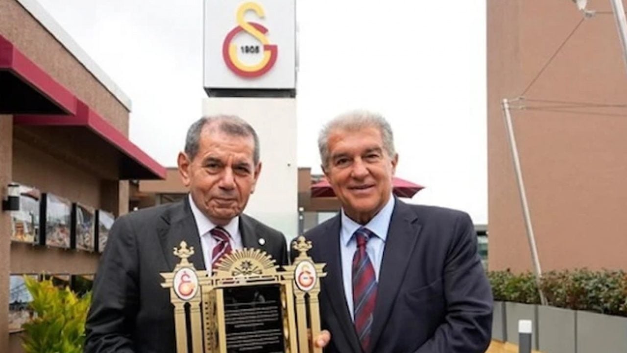 Foto - Galatasaray, Barcelona yönetimini ağırladı: Dev maç öncesi sıcak buluşma