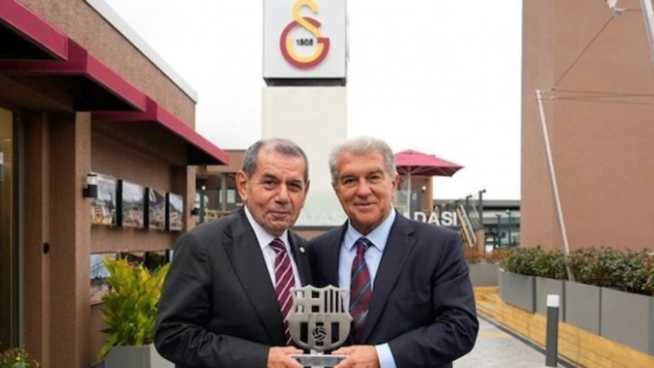 Foto - Galatasaray, Barcelona yönetimini ağırladı: Dev maç öncesi sıcak buluşma