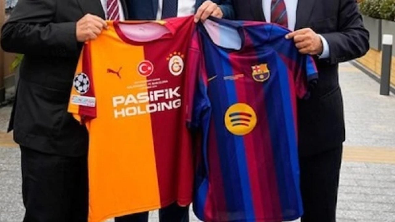 Foto - Galatasaray, Barcelona yönetimini ağırladı: Dev maç öncesi sıcak buluşma