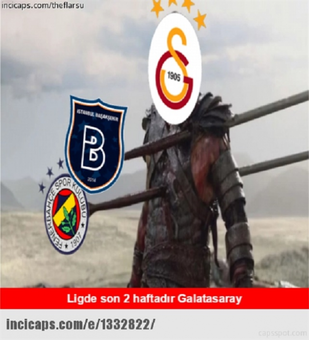 Foto - Galatasaray - Fenerbahçe derbisi capsleri