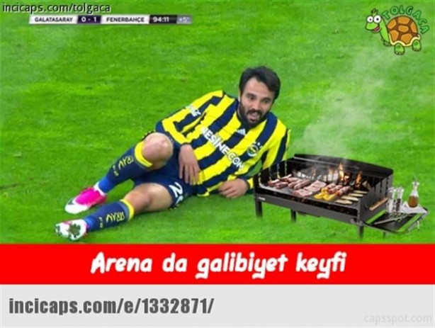 Foto - Galatasaray - Fenerbahçe derbisi capsleri