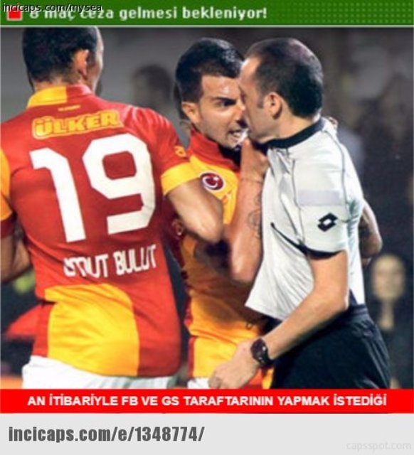 Foto - Galatasaray-Fenerbahçe maçı capsleri