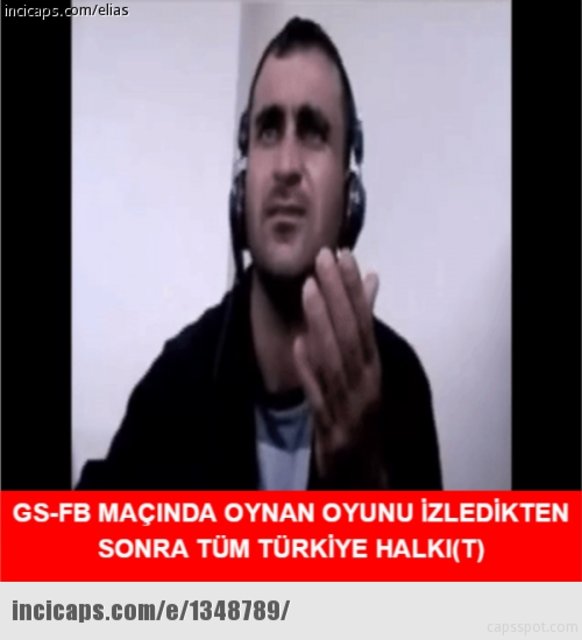 Foto - Galatasaray-Fenerbahçe maçı capsleri